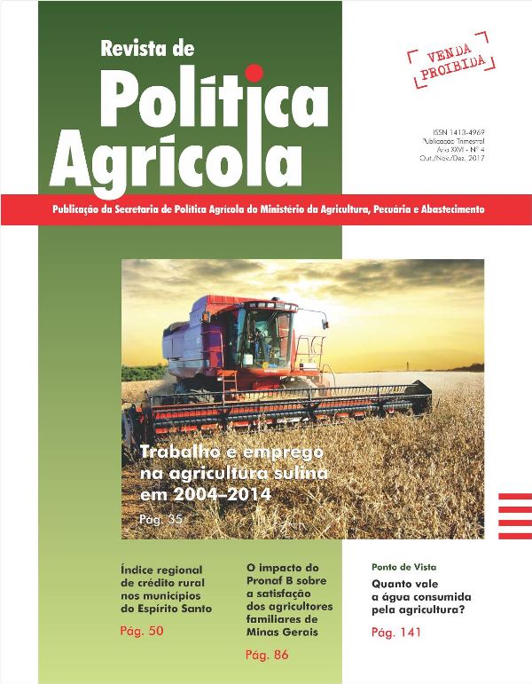 Revista de - Ministério da Agricultura